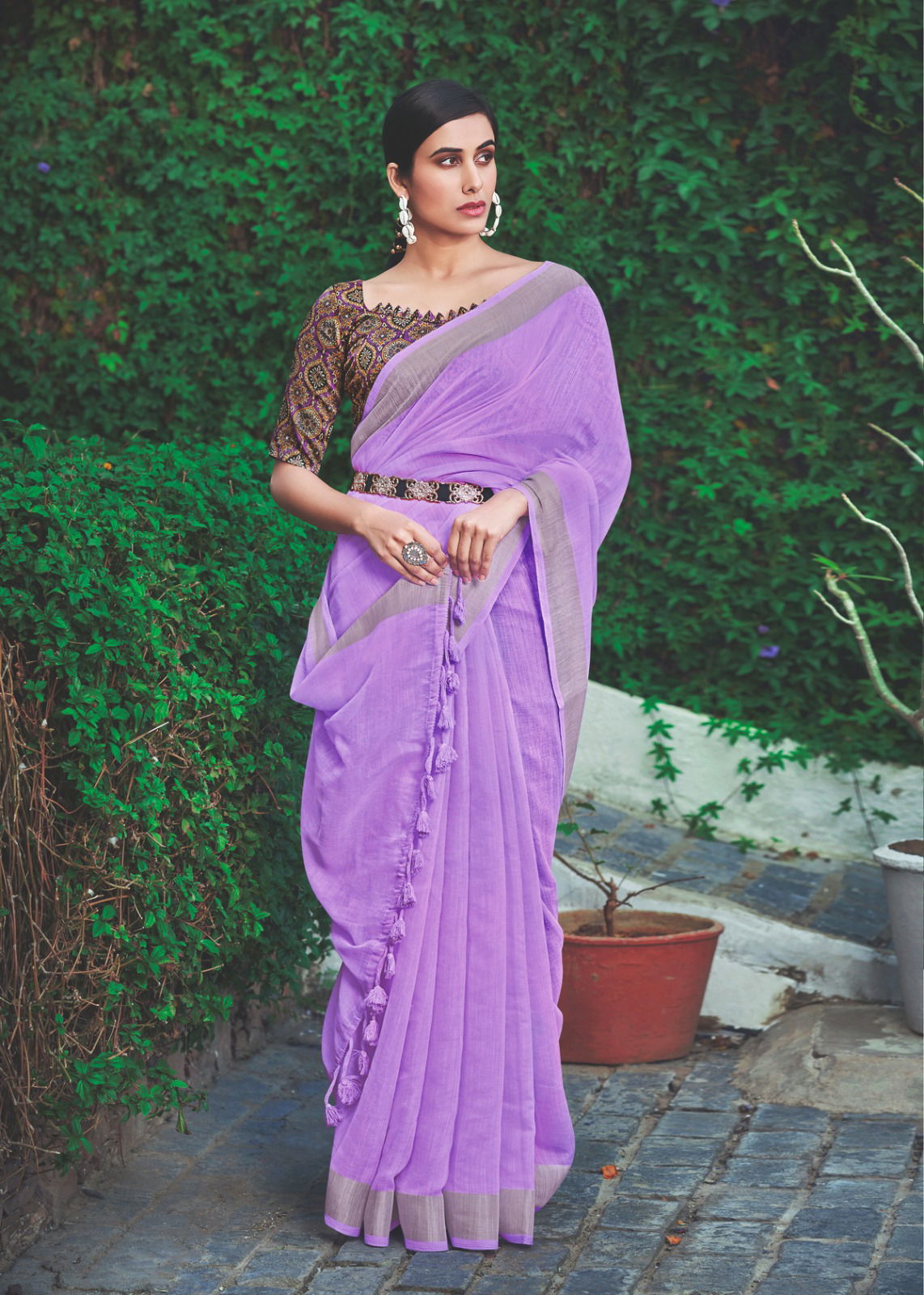 Shreyans Matkaus Wholesale Cotton Party Wear Sarees Catalog